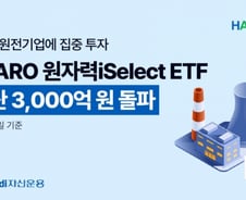 HANARO 원자력iSelect ETF, 순자산 3000억 돌파