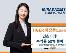 K-화장품 돌풍에 TIGER 화장품 ETF 수익률 60% 넘어