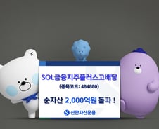 SOL 금융지주플러스고배당 ETF, 순자산 2000억 돌파