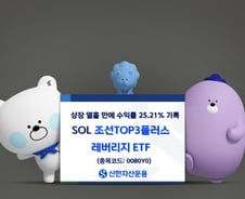 SOL 조선TOP3플러스레버리지, 상장 열흘 만에 수익률 25%