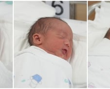 "모두 2㎏ 넘고 건강해" 자연분만으로 태어난 '삼형제' 3일만에 집으로