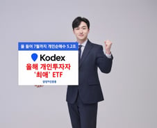 올해 개인투자자 KODEX ETF 가장 많이 샀다…순매수액 5조 돌파