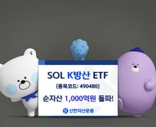 SOL K방산 ETF 순자산 1000억 돌파…YTD 수익률 142.89%