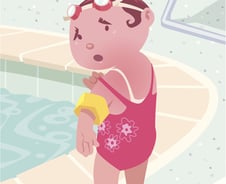 "수영장에 대변 둥둥"…몸 담갔다가 눈·피부 따갑다면[한 장으로 보는 건강]