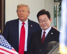 한미정상회담 종료…트럼프, 이대통령 배웅 안 해