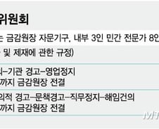 [단독]제재심·분조위, 금감위 이관검토..금감원 힘 더 뺀다