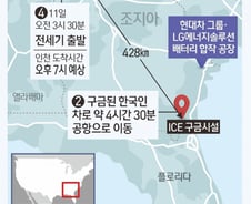 '美 조지아 구금' 한국인 오늘 오후 5시 석방, 내일 저녁 7시 귀국