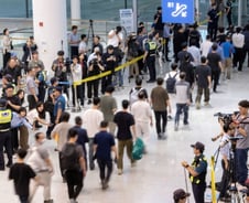 '美 구금' 한국인 316명 귀국…"근본적 문제 해결은 美의회에서"