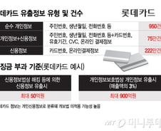 롯데카드 과징금 고작 50억..'법꾸라지' 만든 신정법-개보법 사각지대