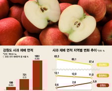 "대구·경북 너무 더워" 강원도에 터 잡는 '사과'…한반도는 신음중