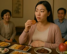 "추석이니까" 단짠 음식 맘 놓고 먹었다간…임산부 '혈당폭탄' 후폭풍