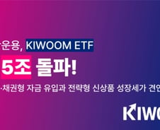 키움투자자산운용, ETF 순자산 5조 돌파