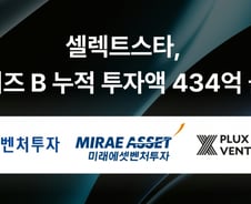 셀렉트스타, 55억 시리즈B 추가 투자유치…누적투자금 434억 달성