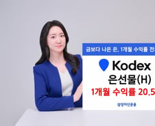 "금 보다 나은 은"…KODEX 은선물(H) ETF, 1개월 수익률 20%