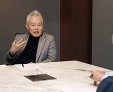 [대담]김홍국 "식품규제는 정부보다 더 강하게"...백용호 "식량은 글로벌 공급망 구축이 핵심"