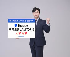 삼성자산운용, 미국드론UAM TOP10 ETF 상장