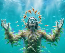 "윽" 기괴한 괴생물체에 멈칫...'돈 되는' AI 쓰레기 영상 쏟아진다 [트민자]