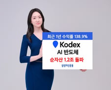 삼성자산운용, 한국 AI반도체 ETF 순자산 1.2조 돌파