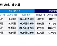 "부동산으로 돈 못 번다" 그 말 믿었는데...10년 새 '10억' 뛰었다