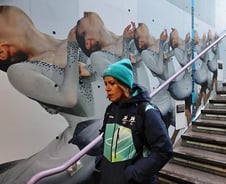 밀라노 지하철에 붙은 김연아 사진…"동계올림픽 응원 부탁"