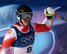 동계 올림픽, 첫 금메달 주인공 탄생… 스위스 스키선수 폰 알멘