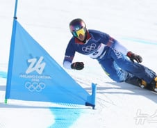 첫 메달 기대했던 이상호, 16강 충격의 탈락…김상겸은 8강행