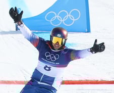 '올림픽 4수' 스노보드 김상겸, '깜짝' 은메달…韓에 '첫 메달' 안겼다