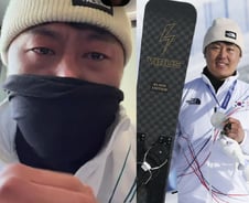 막노동 생계 유지하며 일군 '400호 메달'…아내 영상 통화 '눈물 바다'