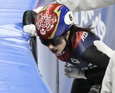 美 선수와 충돌 후 다친 김길리…"큰 부상 아냐, 경기 지장 없어"