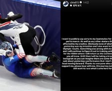 김길리 덮친 스토더드 공개 사과…"의도한 건 아니었다"