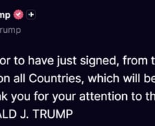 트럼프, 새로운 관세 '전세계 10%' 행정명령…"거의 즉각 발효"