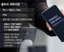 [테크로그]"강한 'AI'는 쓰기 쉽다"…'갤럭시S26 울트라' 써보니