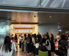 외교부 "카타르 체류 국민 300여명 태운 비행기 도하서 출발"