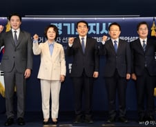 與 경기지사 후보 첫 합동연설회…"경기의 성공이 李정부의 성공"