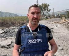 [영상] 전쟁 보도하던 기자 뒤로 미사일 '쾅'…이스라엘 "고의 아냐"