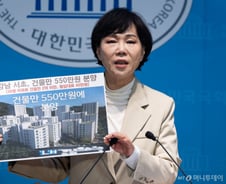 '서울시장 후보' 전현희 주거 공약 "반의반값 아파트 10만호 공급"