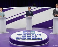 與경기지사 경선 후보들 정책 공방…"출마 왜 했나" 의구심도