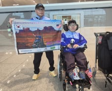 근육병 아들과 환갑의 아버지, 4500㎞ 미국 대륙 달린다[오따뉴]