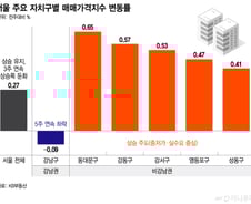 "어라? 강남만 꺾인다" 비강남 여전히 쭉쭉...서울 '집값 공식' 깨졌다