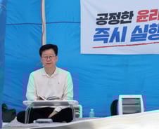 안호영, 단식 중 "이원택 재조사" 거듭 촉구…지지자 6인 '항의 삭발'