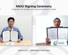 이노스페이스, 캐나다 RSAT와 맞손…북미 우주시장 공략 본격화