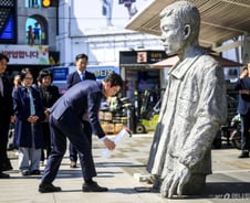 새벽을 열고 노동공약 낸 정원오 "자영업자 유급병가 지원할 것"