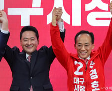 장동혁 "김부겸은 이재명정권 출장소…추경호, 반드시 승리할 것"