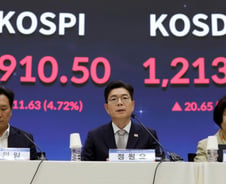 정원오 "코스피 7000 눈앞에…서울서 뒷받침해 흐름 연결하겠다"