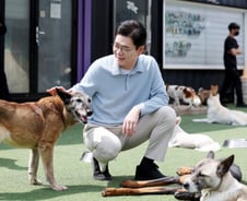 정원오, 펫팸족 표심 겨냥 "입양부터 장묘까지 맞춤형 복지 제공"