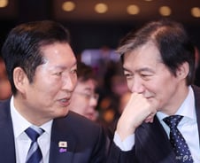 정청래·조국, 격전지 '평택'서 표심 경쟁...단일화 가능성은 불투명