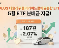 한화운용, 테슬라위클리커버드콜 ETF 5월 분배금으로 187원 지급
