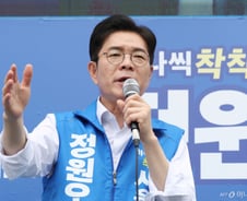 정원오, 서소문 고가차도 사고에 선거운동 중단…"수습이 최우선"