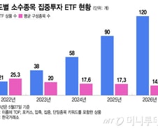 "수익률 찔끔, 재미없어"…공격형 개미들, ETF도 한두놈만 판다