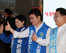 'D-2' 정원오, 청량리부터 한강벨트까지 한 걸음 더…"막판 투표 독려"